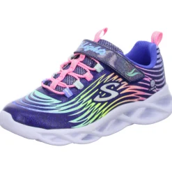 Skechers Slipper/Kletthalbschuh (casual) s lights®-twisty brights-MYSTICAL BLISS