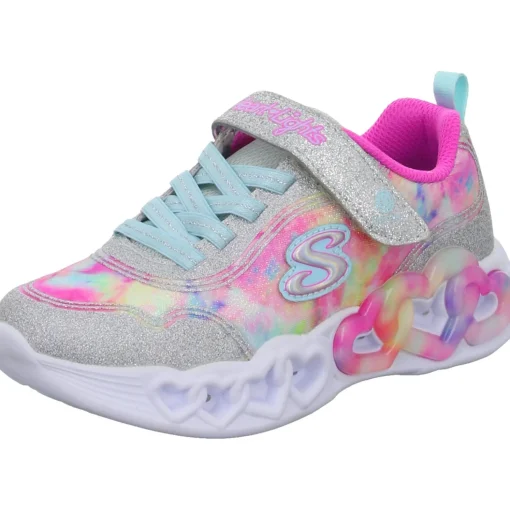 Skechers Slipper/Kletthalbschuh (casual) S LIGHTS®-INFINITE HEART LIGHTS-COLOR LOVIN