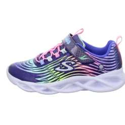Skechers Slipper/Kletthalbschuh (casual) s lights®-twisty brights-MYSTICAL BLISS