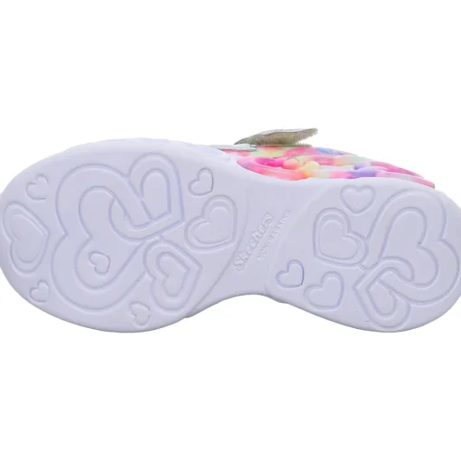 Skechers Slipper/Kletthalbschuh (casual) S LIGHTS®-INFINITE HEART LIGHTS-COLOR LOVIN