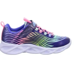 Skechers Slipper/Kletthalbschuh (casual) s lights®-twisty brights-MYSTICAL BLISS