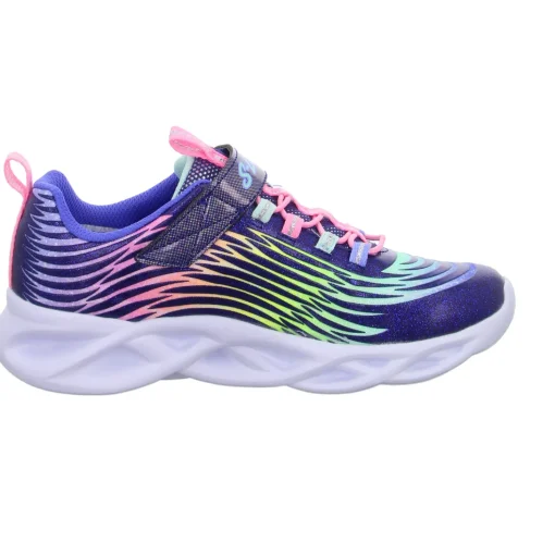 Skechers Slipper/Kletthalbschuh (casual) s lights®-twisty brights-MYSTICAL BLISS