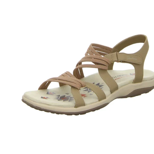 Skechers Sportliche Sandalette bis 30mm Sohlenhöhe REGGAE SLIM-SUMMER OF FUN