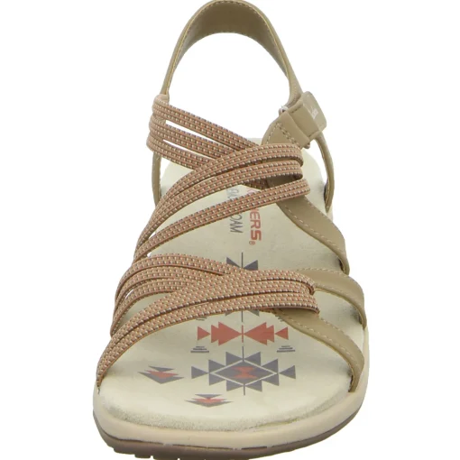 Skechers Sportliche Sandalette bis 30mm Sohlenhöhe REGGAE SLIM-SUMMER OF FUN