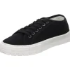 Sneakers Leinen Schnürhalbschuh