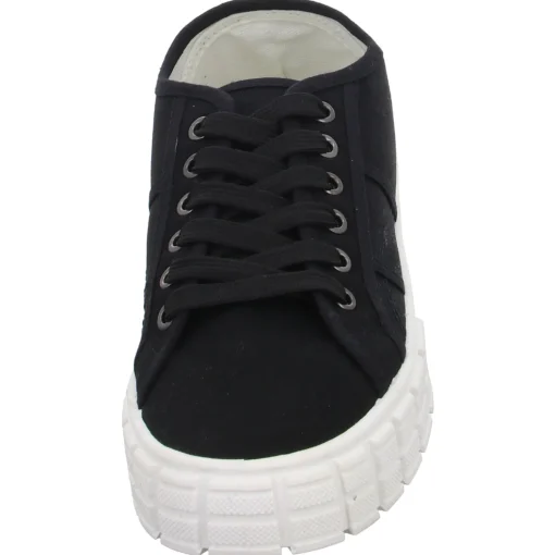 Sneakers Leinen Schnürhalbschuh