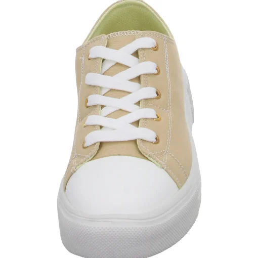 Sneakers Leinen Schnürhalbschuh