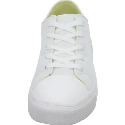 Sneakers Leinen Schnürhalbschuh