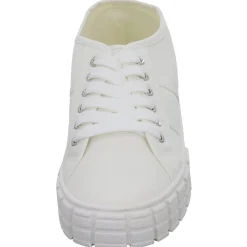 Sneakers Leinen Schnürhalbschuh