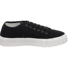 Sneakers Leinen Schnürhalbschuh