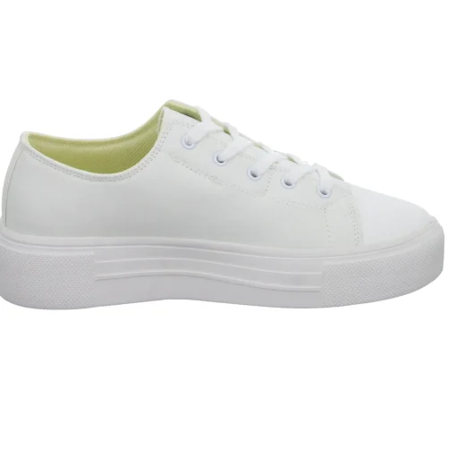 Sneakers Leinen Schnürhalbschuh