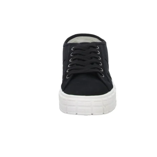 Sneakers Leinen Schnürhalbschuh