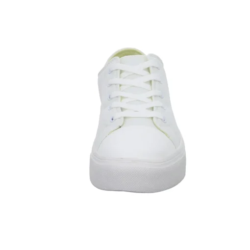 Sneakers Leinen Schnürhalbschuh