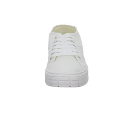 Sneakers Leinen Schnürhalbschuh
