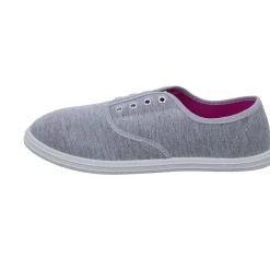 Sneakers Leinen Slipper/Kletthalbschuh
