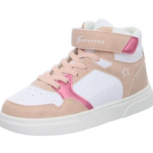 Sneakers Schlupf-/Klettstiefelette Kaltfutter