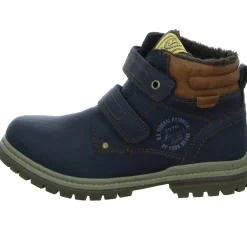 Sneakers Schlupf-/Klettstiefelette Warmfutter
