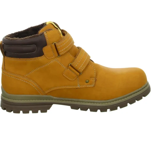 Sneakers Schlupf-/Klettstiefelette Warmfutter