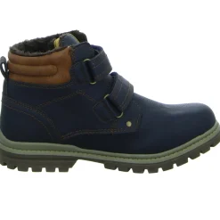 Sneakers Schlupf-/Klettstiefelette Warmfutter