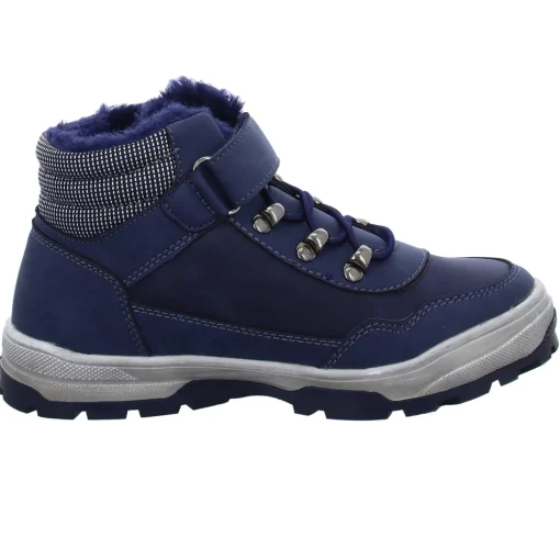 Sneakers Schlupf-/Klettstiefelette Warmfutter