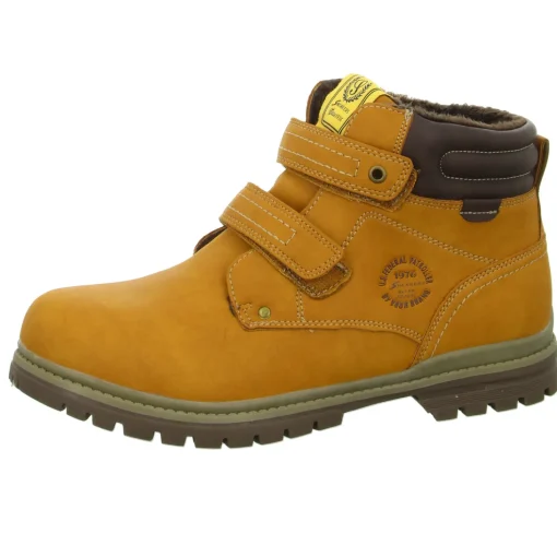 Sneakers Schlupf-/Klettstiefelette Warmfutter