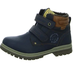 Sneakers Schlupf-/Klettstiefelette Warmfutter