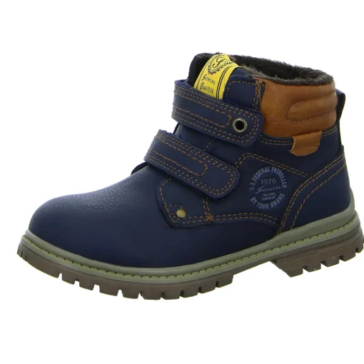 Sneakers Schlupf-/Klettstiefelette Warmfutter