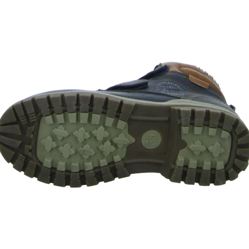 Sneakers Schlupf-/Klettstiefelette Warmfutter