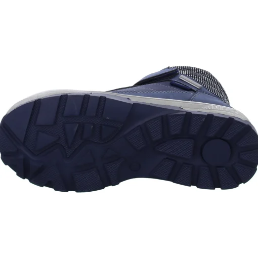 Sneakers Schlupf-/Klettstiefelette Warmfutter