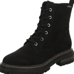 s.Oliver Schnürstiefelette Kaltfutter bis 35mm Absatz (casual)