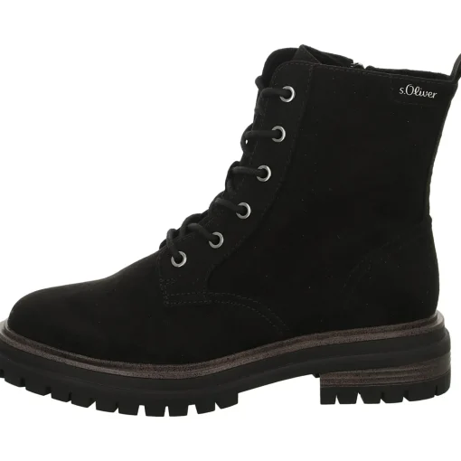 s.Oliver Schnürstiefelette Kaltfutter bis 35mm Absatz (casual)