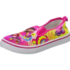 Soy Luna Leinen Slipper/Kletthalbschuh