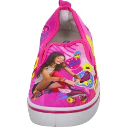 Soy Luna Leinen Slipper/Kletthalbschuh