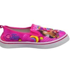 Soy Luna Leinen Slipper/Kletthalbschuh