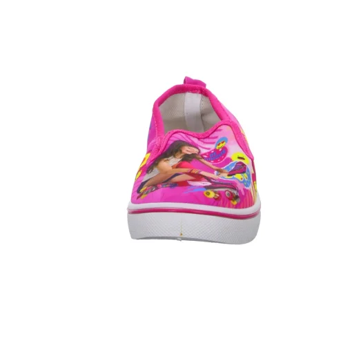 Soy Luna Leinen Slipper/Kletthalbschuh