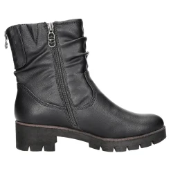Tamaris Schlupf-/Reißverschlußstiefelette Warmfutter ab 35mm Absatz