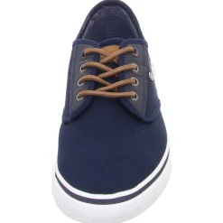 Tom Tailor Leinen Schnürhalbschuh