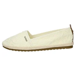 Tom Tailor Leinen Slipper/Kletthalbschuh