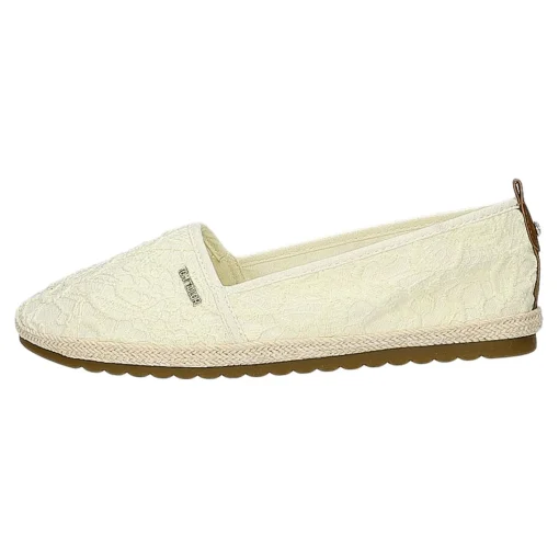 Tom Tailor Leinen Slipper/Kletthalbschuh