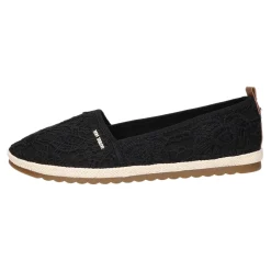 Tom Tailor Leinen Slipper/Kletthalbschuh