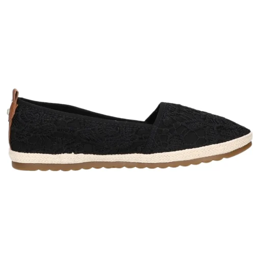 Tom Tailor Leinen Slipper/Kletthalbschuh