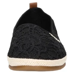 Tom Tailor Leinen Slipper/Kletthalbschuh
