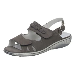 Waldläufer Sandalette mit Mehrweite bis 30mm Sohlenhöhe Garda