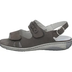 Waldläufer Sandalette mit Mehrweite bis 30mm Sohlenhöhe Garda
