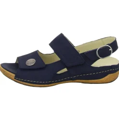 Waldläufer Sandalette mit Mehrweite bis 30mm Sohlenhöhe Heliett