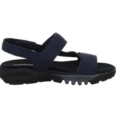 Waldläufer Sandalette mit Mehrweite bis 30mm Sohlenhöhe H-Kalmit-DA