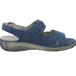 Waldläufer Sandalette mit Mehrweite bis 30mm Sohlenhöhe Garda