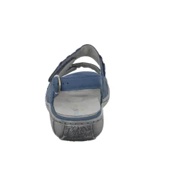 Waldläufer Sandalette mit Mehrweite bis 30mm Sohlenhöhe Garda