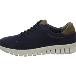 Waldläufer Schnürhalbschuh mit Mehrweite Freizeit (sportlicher Boden) H-Baldo