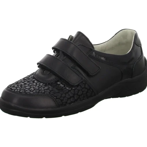 Waldläufer Slipper/Kletthalbschuh mit Mehrweite Freizeit (casual) Hesna